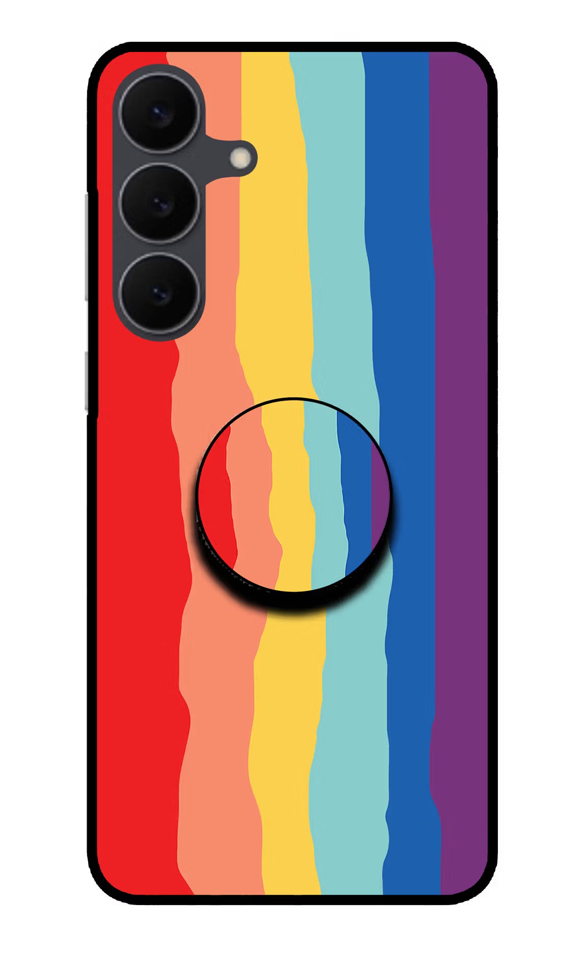 Rainbow Samsung S25 FE 5G Pop Case by Casekaro