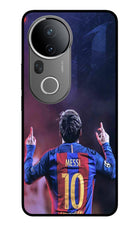 Messi Vivo T4 Ultra 5G Glass Case Back Cover by Casekaro