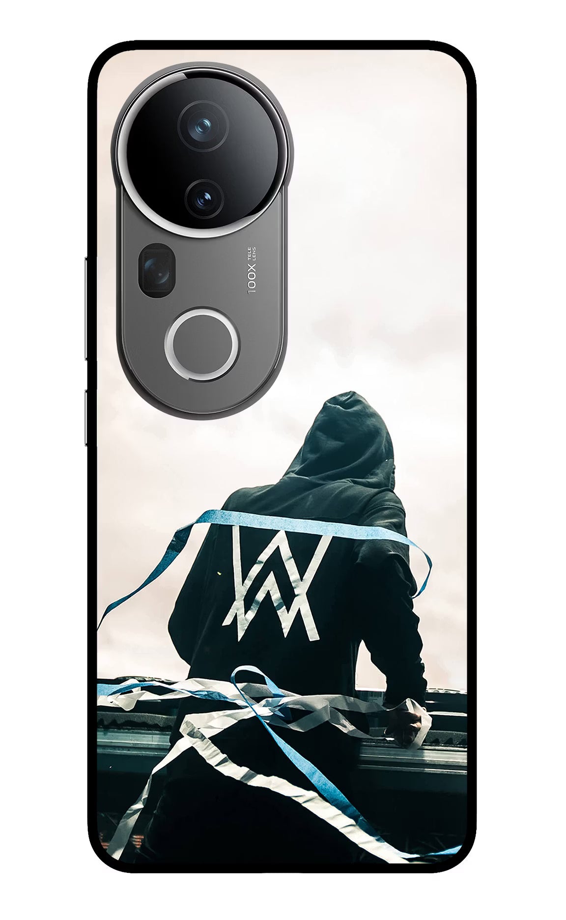 Alan Walker Vivo T4 Ultra 5G Glass Case Back Cover by Casekaro