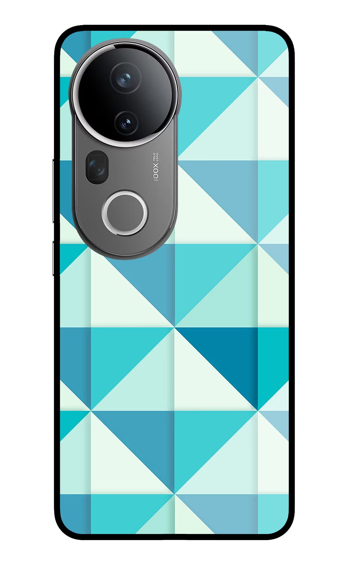 Abstract Vivo T4 Ultra 5G Glass Case Back Cover by Casekaro