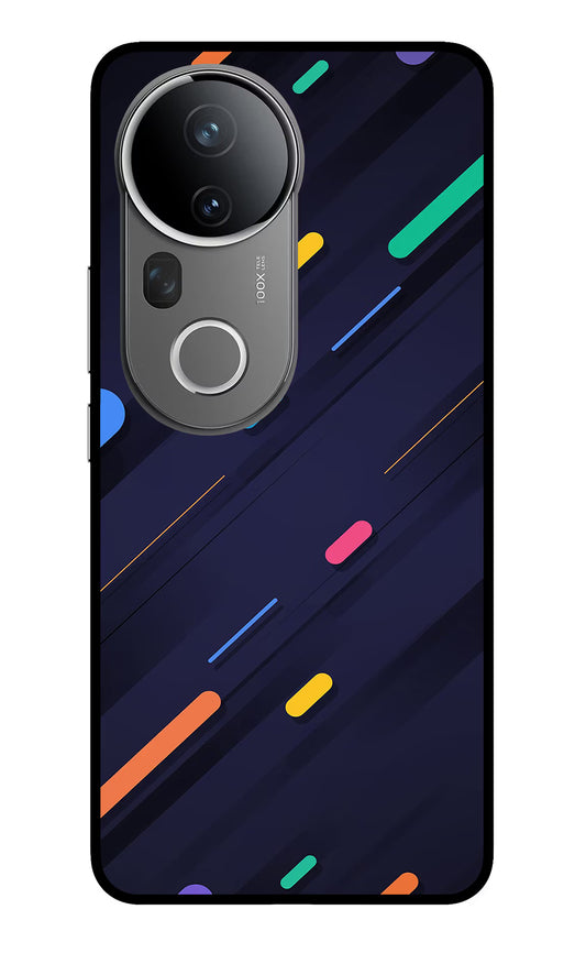 Abstract Design Vivo T4 Ultra 5G Glass Case