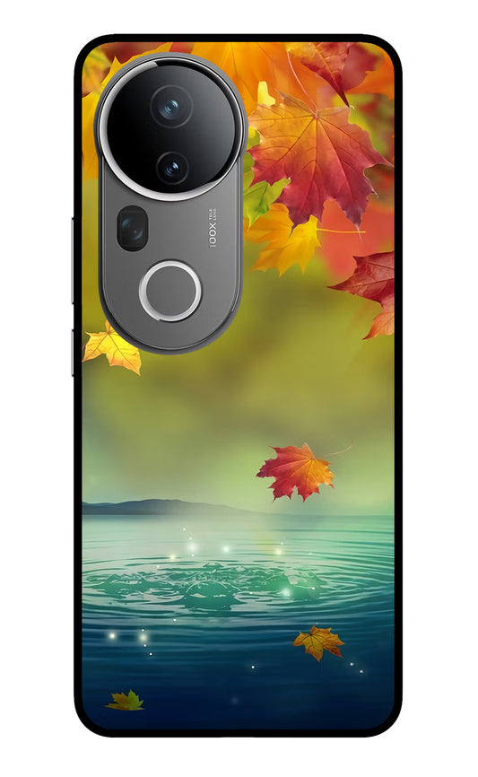 Flowers Vivo T4 Ultra 5G Glass Case