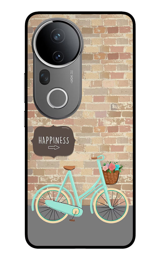 Happiness Artwork Vivo T4 Ultra 5G Glass Case