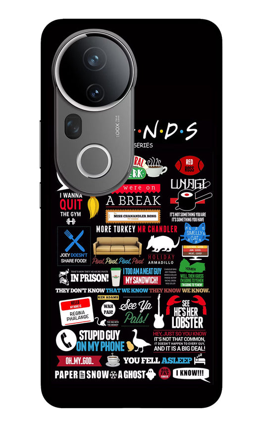 FRIENDS Vivo T4 Ultra 5G Glass Case