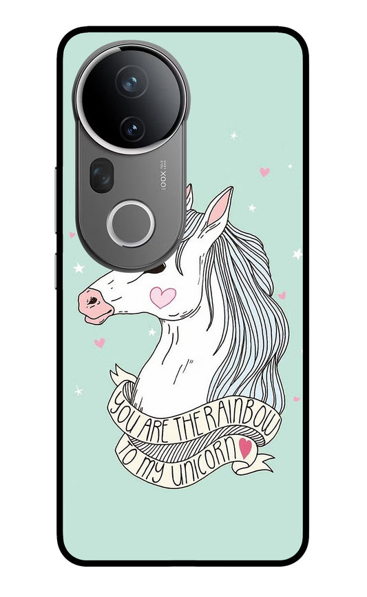 Unicorn Wallpaper Vivo T4 Ultra 5G Glass Case