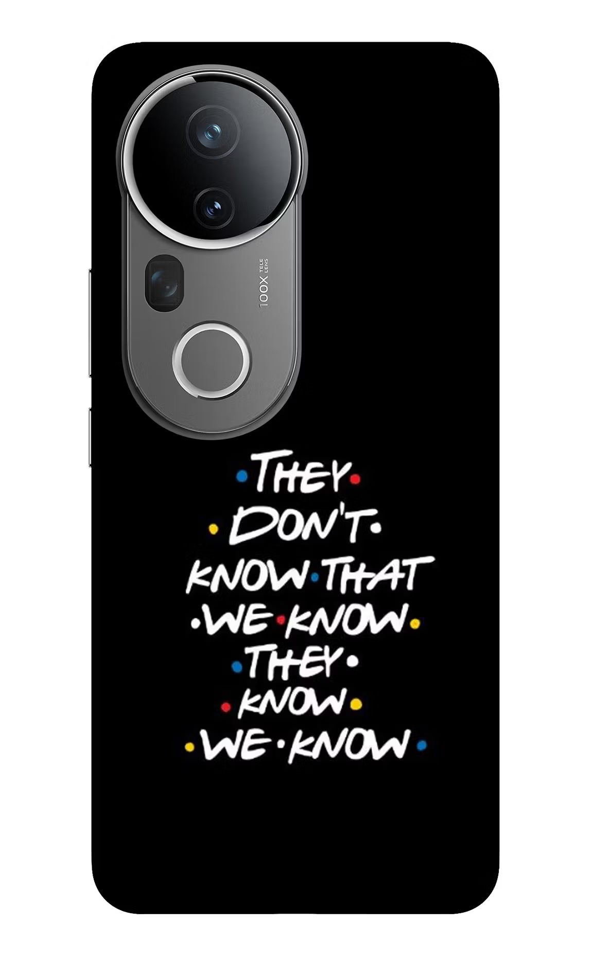 FRIENDS Dialogue Vivo T4 Ultra 5G Glass Case Back Cover by Casekaro