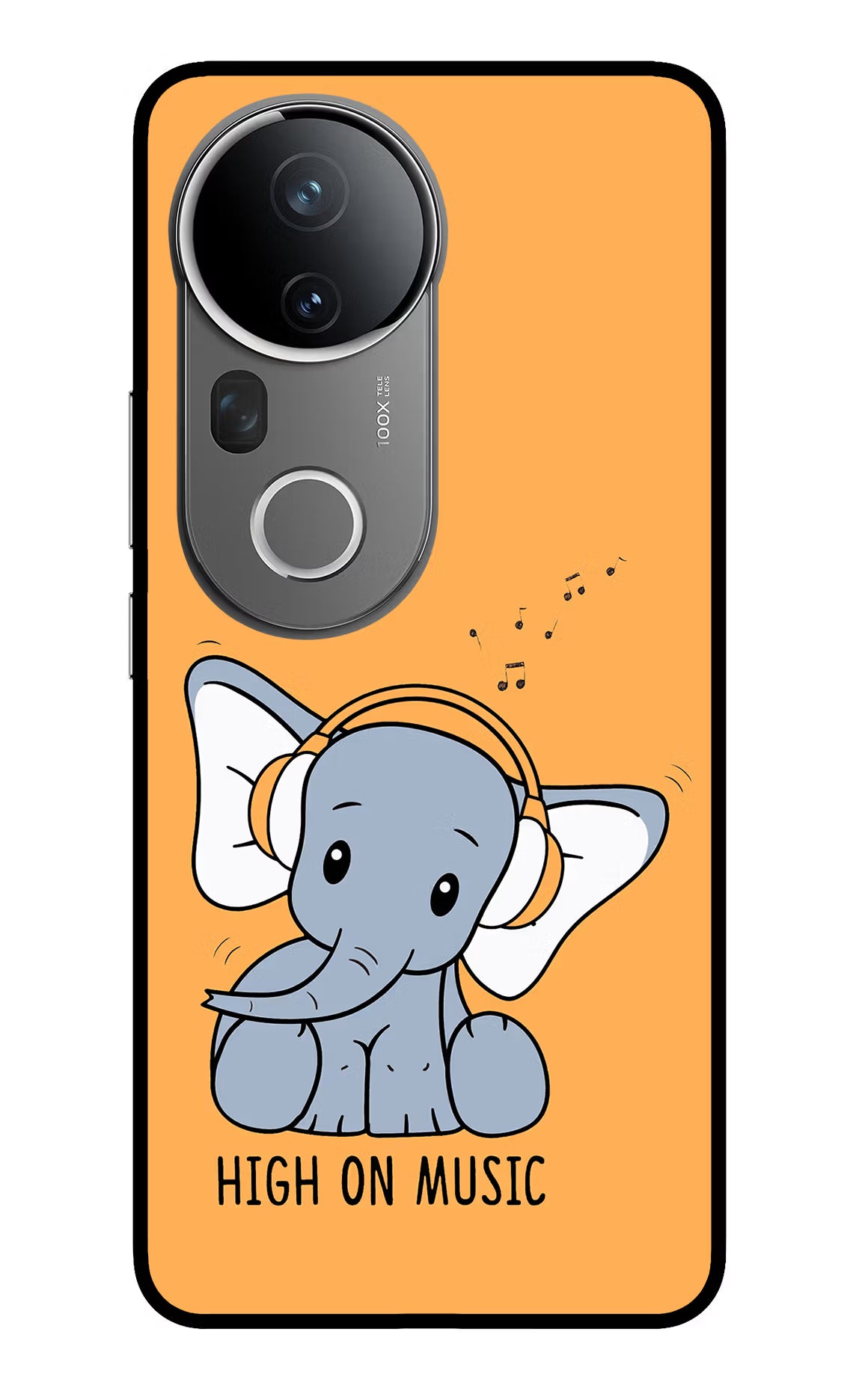 High On Music Vivo T4 Ultra 5G Glass Case