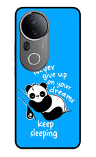 Keep Sleeping Vivo T4 Ultra 5G Glass Case Back Cover by Casekaro