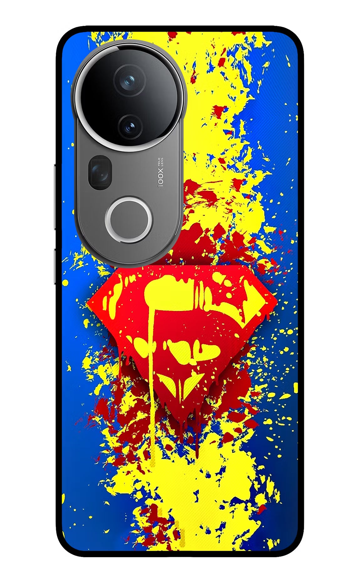 Superman logo Vivo T4 Ultra 5G Glass Case