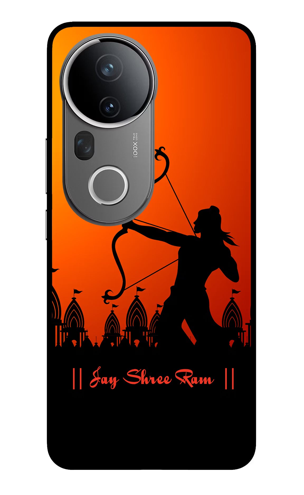 Lord Ram - 4 Vivo T4 Ultra 5G Glass Case Back Cover by Casekaro
