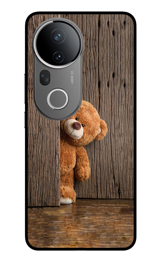 Teddy Wooden Vivo T4 Ultra 5G Glass Case
