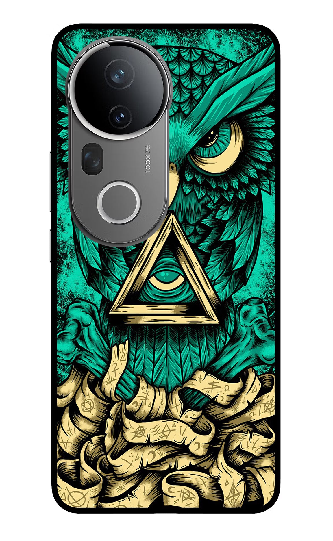 Green Owl Vivo T4 Ultra 5G Glass Case
