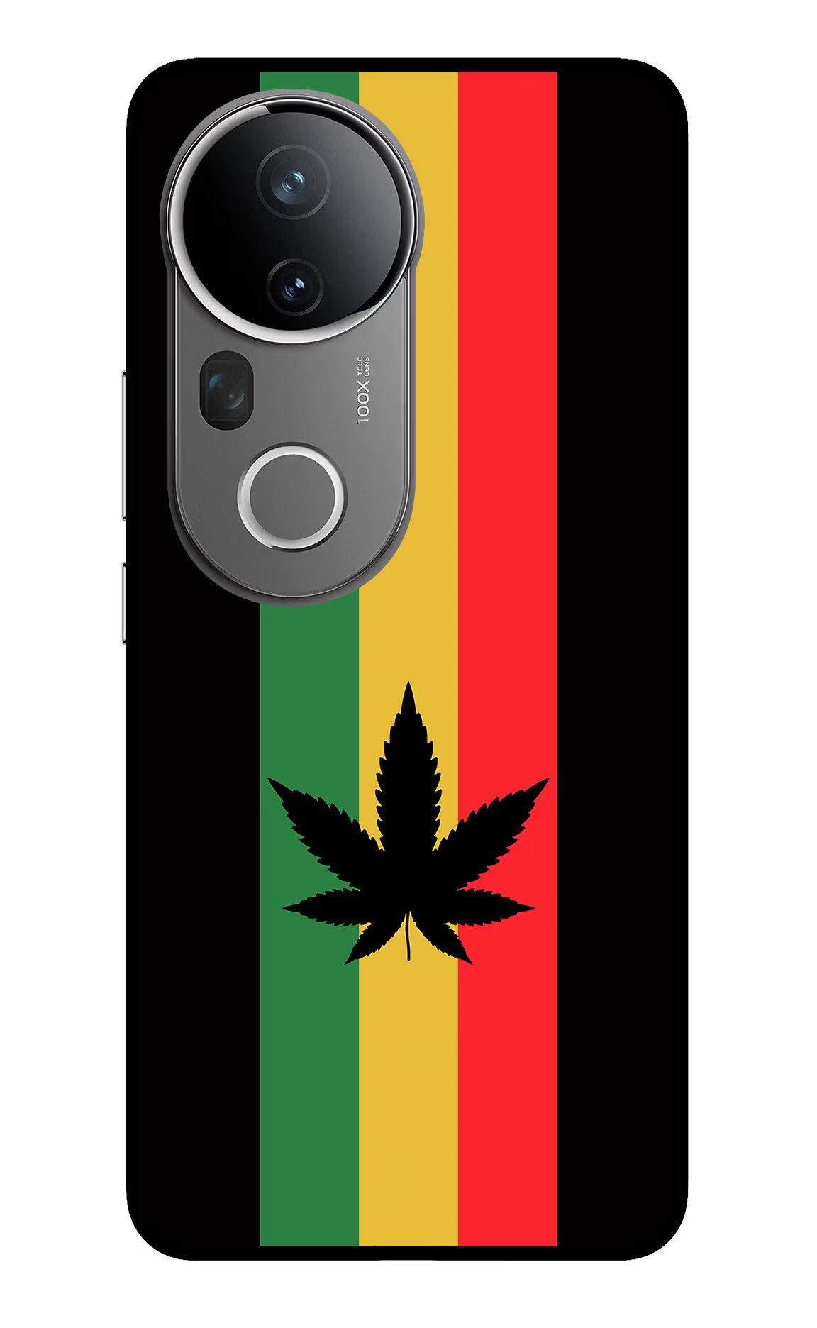 Weed Flag Vivo T4 Ultra 5G Glass Case