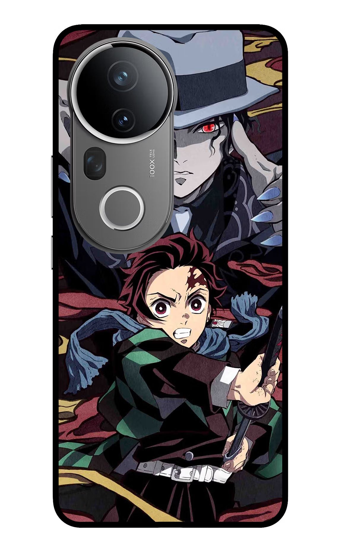 Demon Slayer Vivo T4 Ultra 5G Glass Case