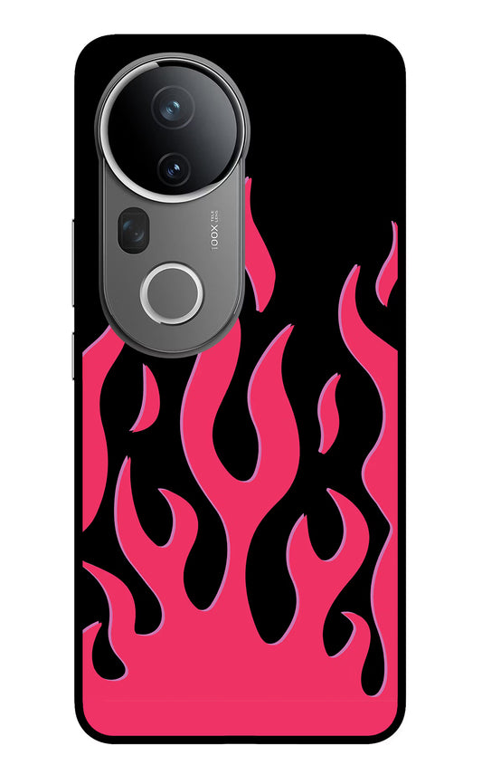 Fire Flames Vivo T4 Ultra 5G Glass Case