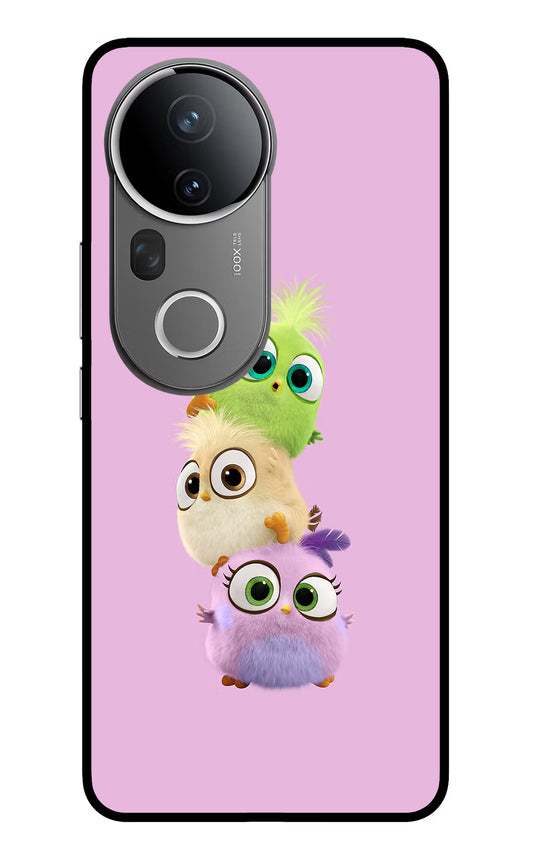 Cute Little Birds Vivo T4 Ultra 5G Glass Case