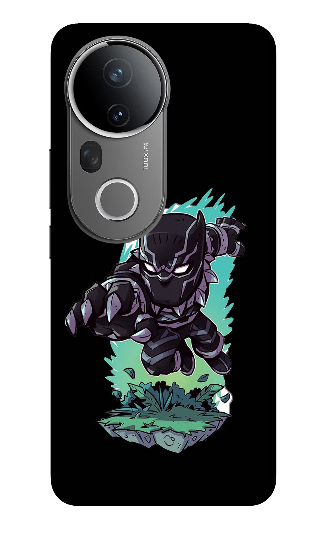 Black Panther Vivo T4 Ultra 5G Glass Case