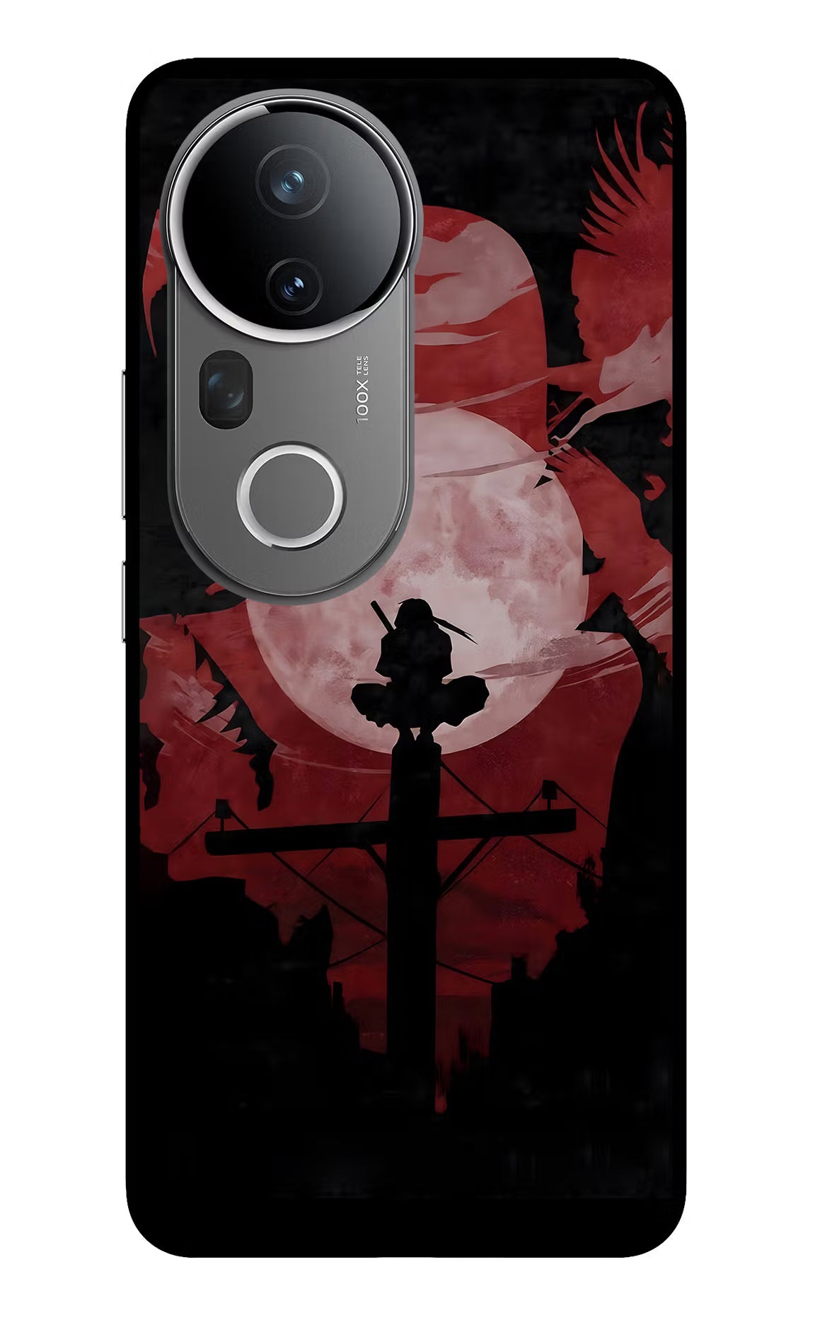 Naruto Anime Vivo T4 Ultra 5G Glass Case Back Cover by Casekaro