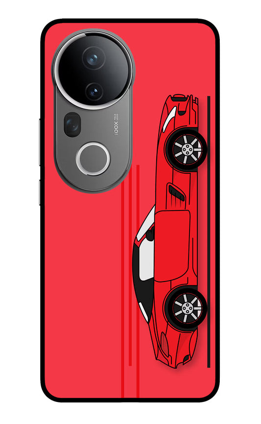 Red Velocity Vivo T4 Ultra 5G Glass Case