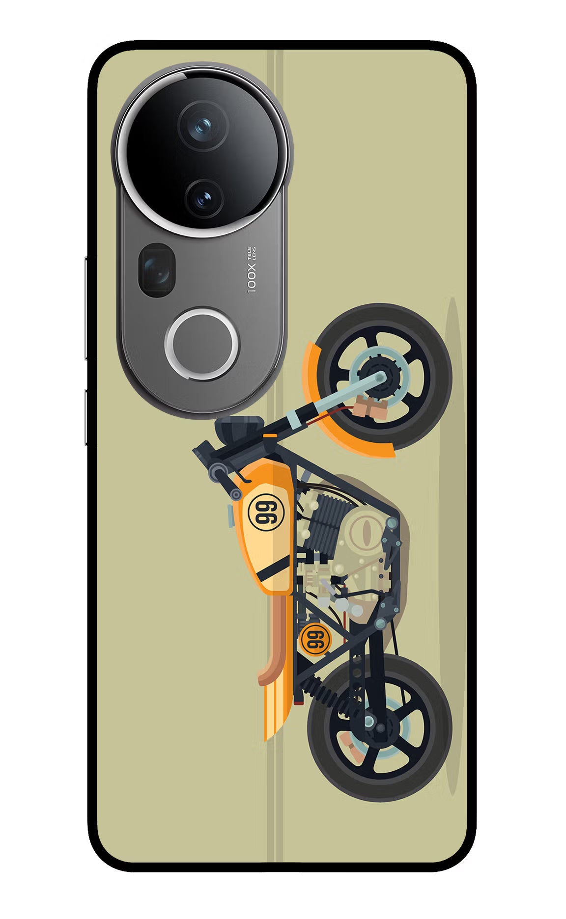 Vertical Speedster Vivo T4 Ultra 5G Glass Case