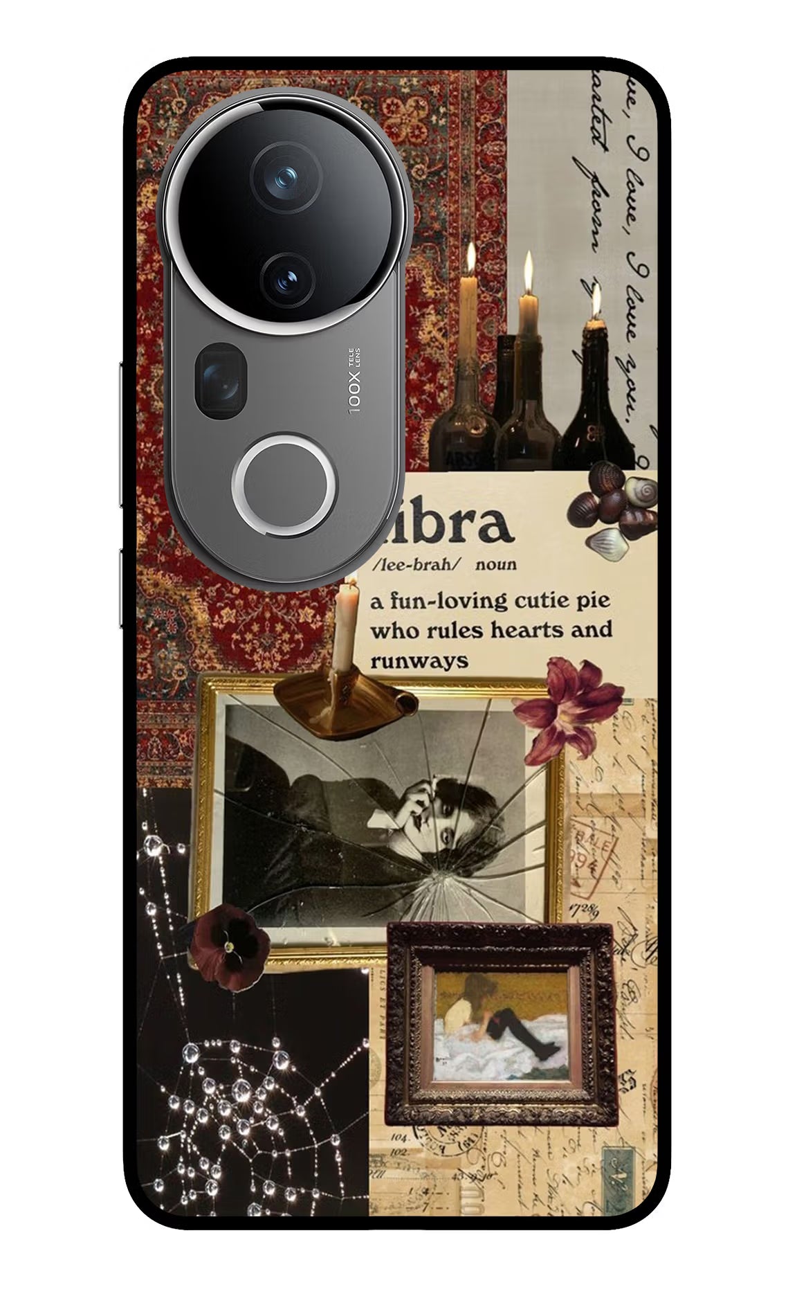 Libra Zodiac Vivo T4 Ultra 5G Glass Case