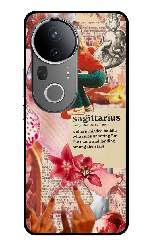 Sagittarius Zodiac Vivo T4 Ultra 5G Glass Case