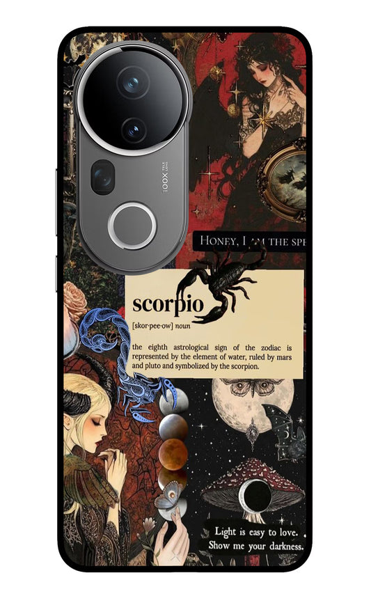 Scorpio Zodiac Vivo T4 Ultra 5G Glass Case