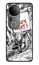 Who's Next Vivo T4 Ultra 5G Glass Case Back Cover by Casekaro
