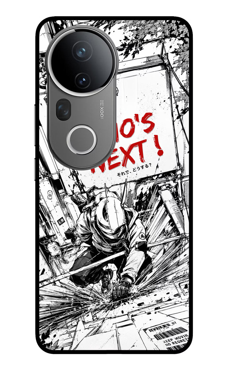 Who's Next Vivo T4 Ultra 5G Back Cover, Glass case