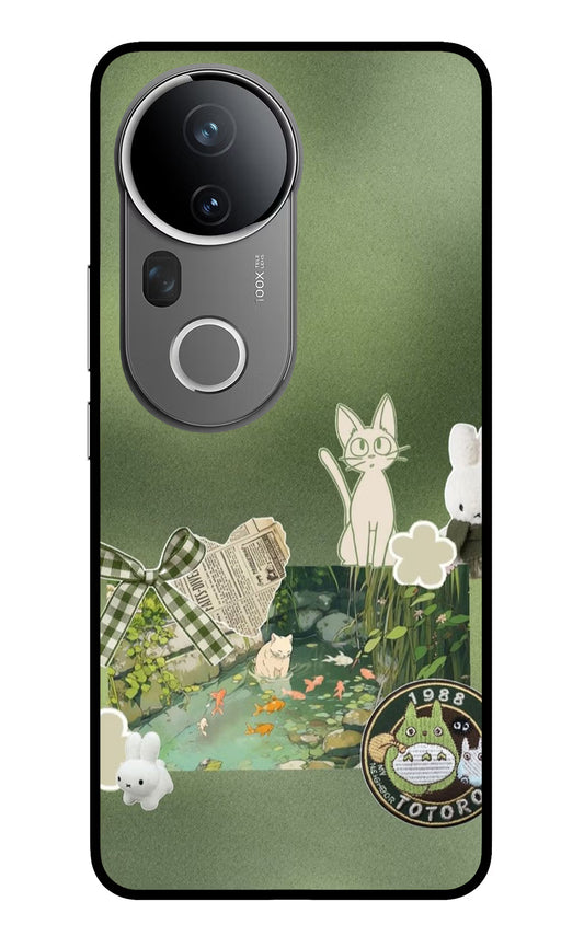 Aesthetic anime Vivo T4 Ultra 5G Glass Case