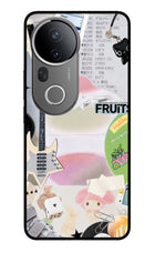 Softcore case Vivo T4 Ultra 5G Glass Case Back Cover by Casekaro