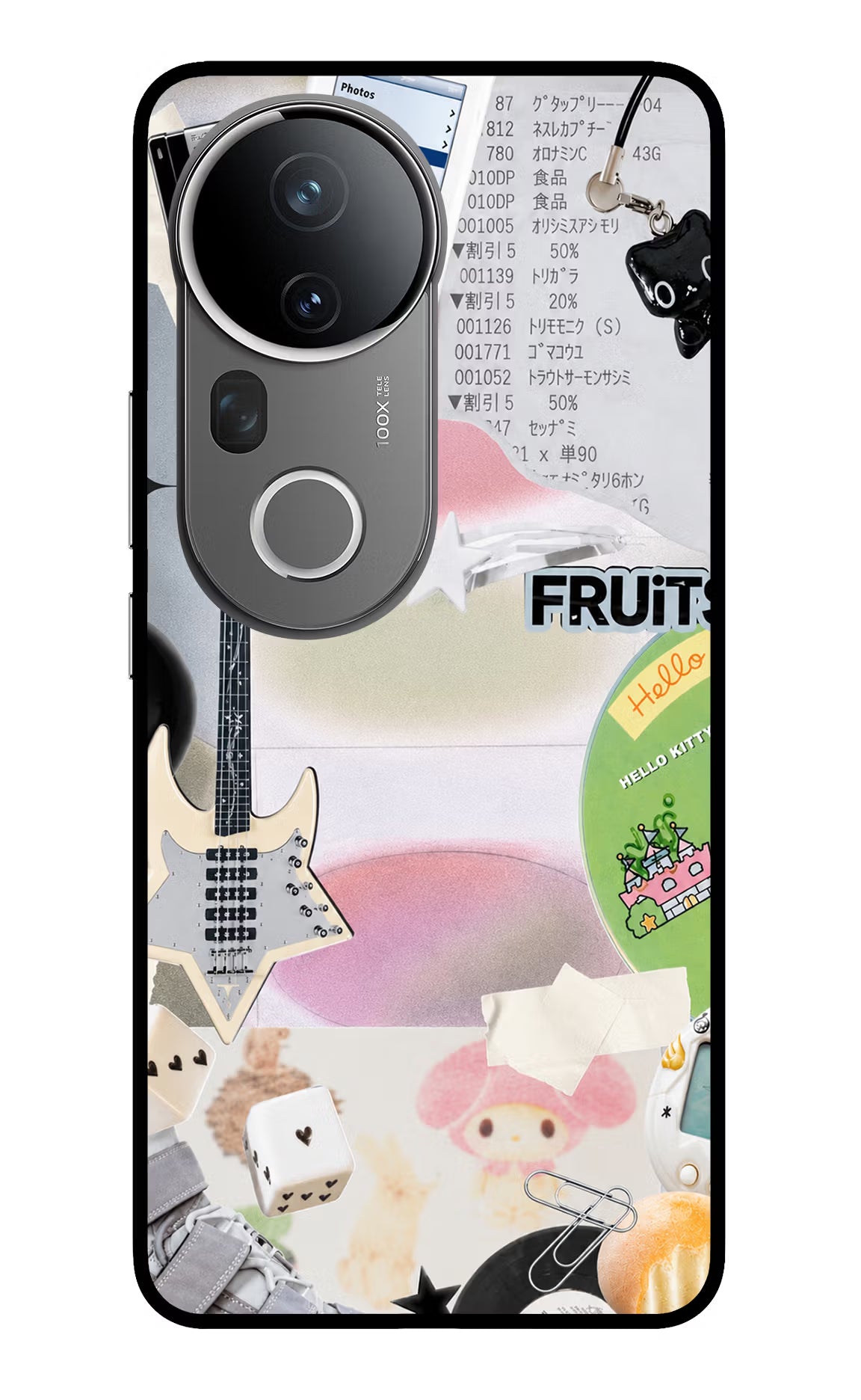 Softcore case Vivo T4 Ultra 5G Glass Case Back Cover by Casekaro