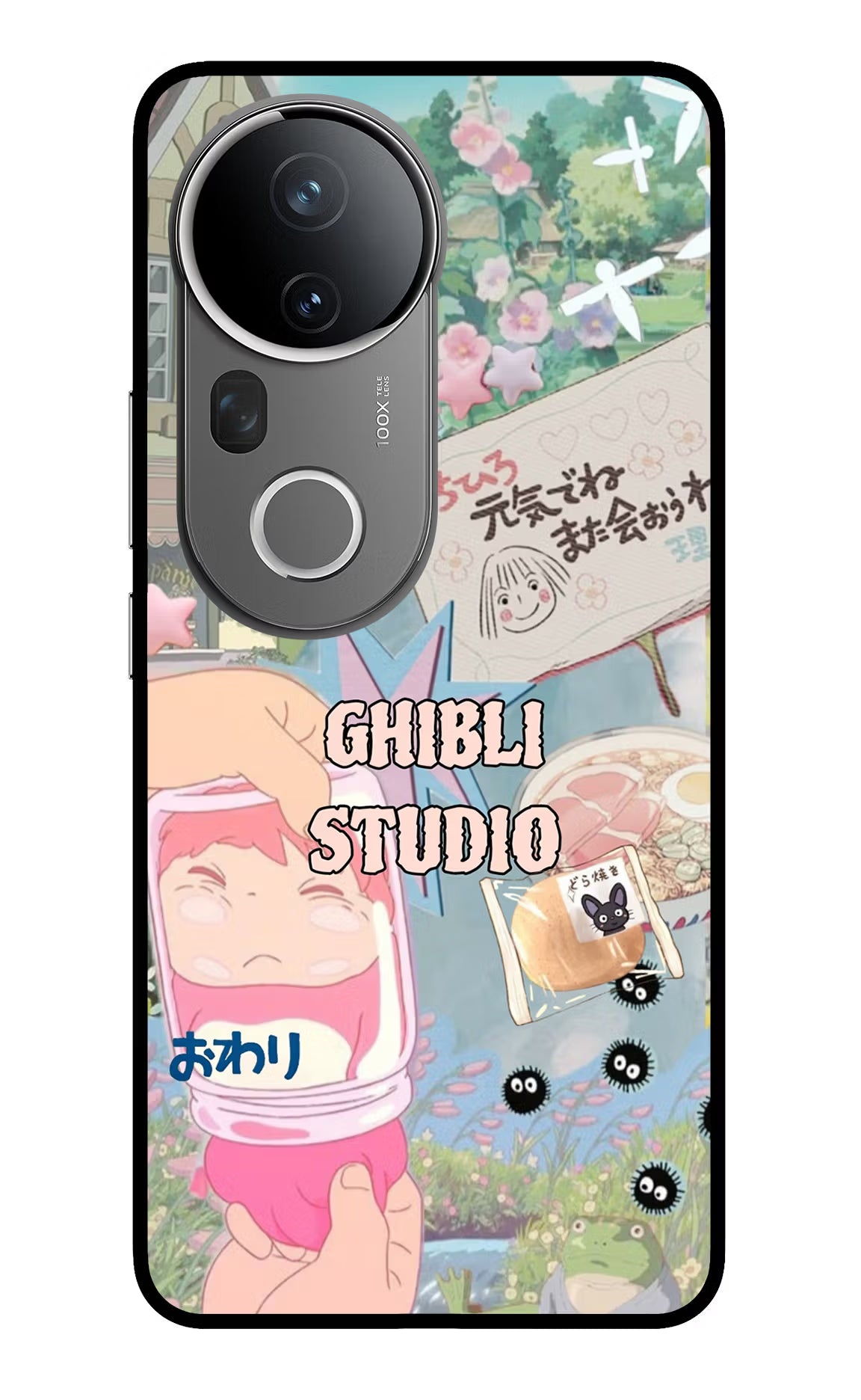 Studio Ghibli Vivo T4 Ultra 5G Glass Case