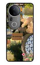 Rain Vivo T4 Ultra 5G Glass Case Back Cover by Casekaro