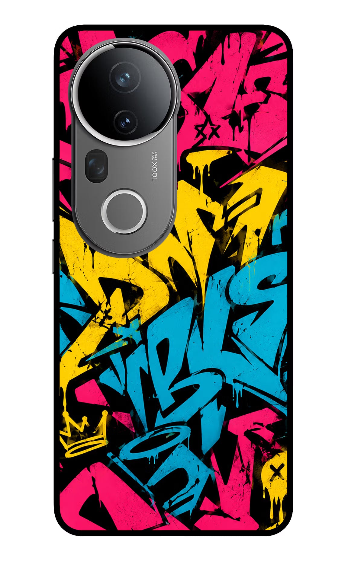 Graffiti Vibe Vivo T4 Ultra 5G Glass Case
