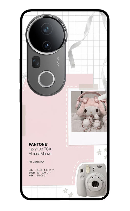 Pantone Asthetic Vivo T4 Ultra 5G Glass Case