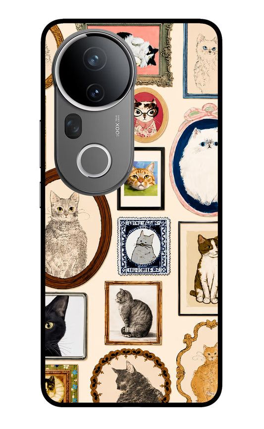 Mirror Cats Vivo T4 Ultra 5G Glass Case