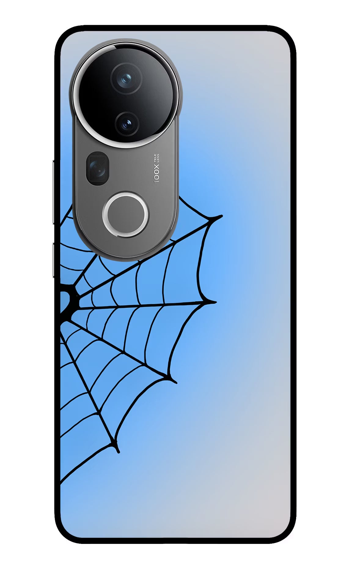 Blue Web Vivo T4 Ultra 5G Glass Case