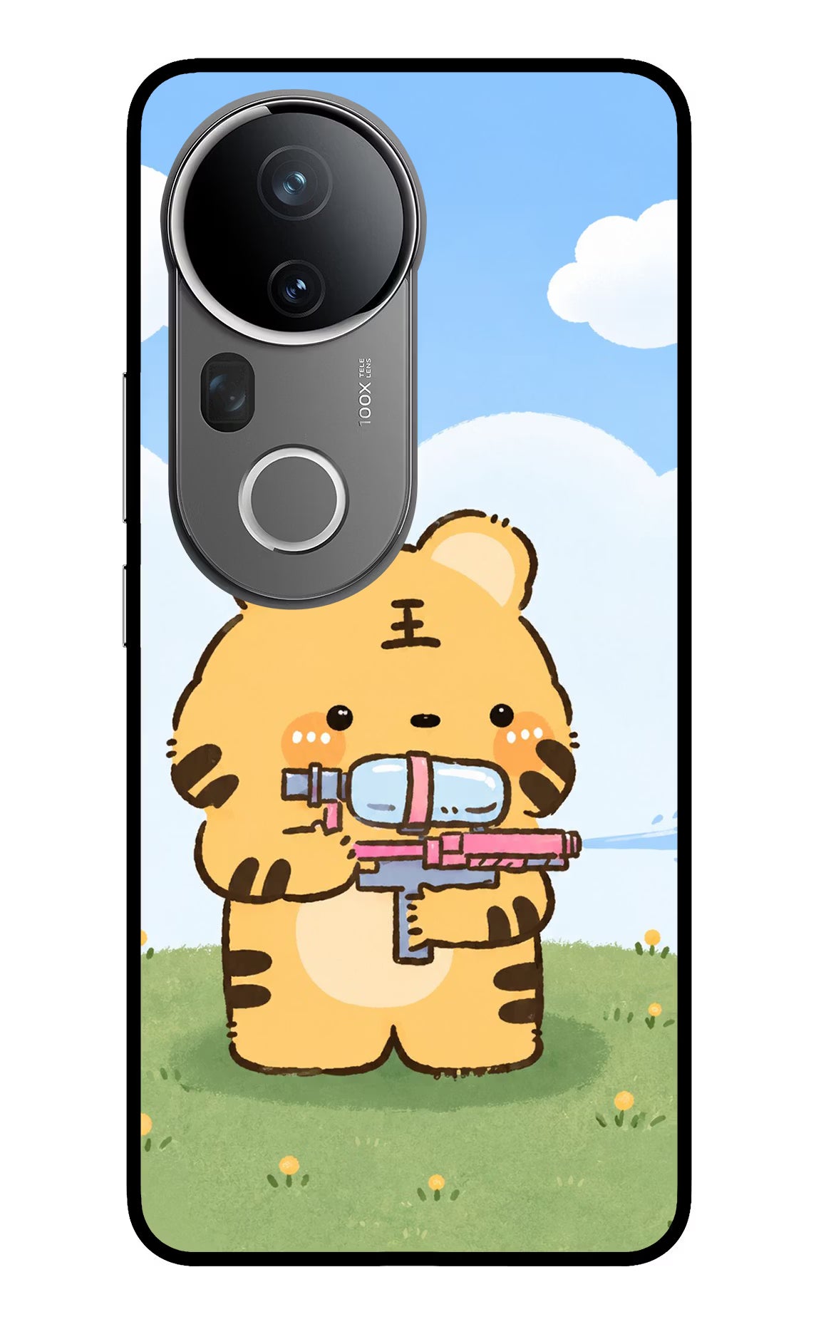 Tiger Treat Vivo T4 Ultra 5G Glass Case