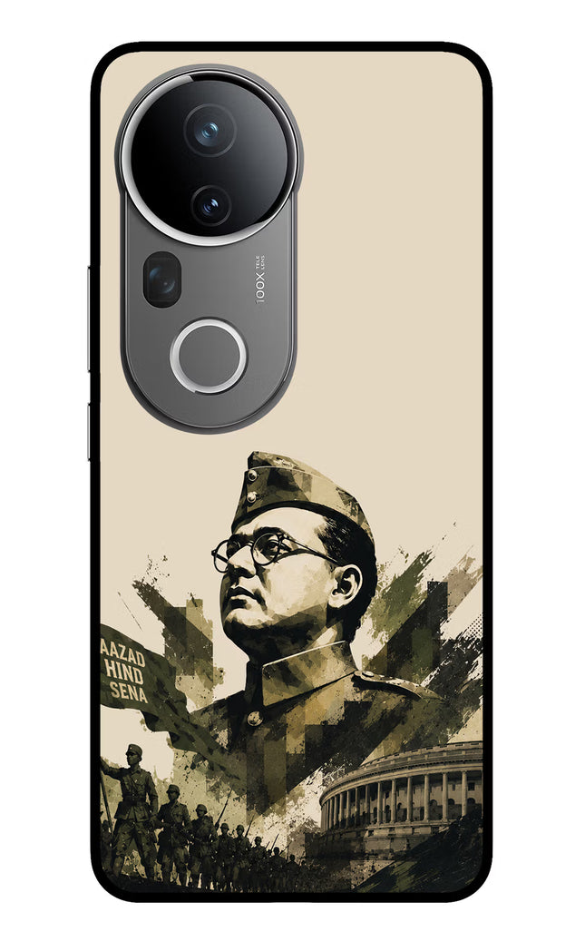 Netaji Rising Vivo T4 Ultra 5G Glass Case Back Cover by Casekaro