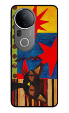 Pop Cat Vivo T4 Ultra 5G Glass Case