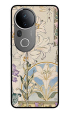 White Lily Vivo T4 Ultra 5G Glass Case