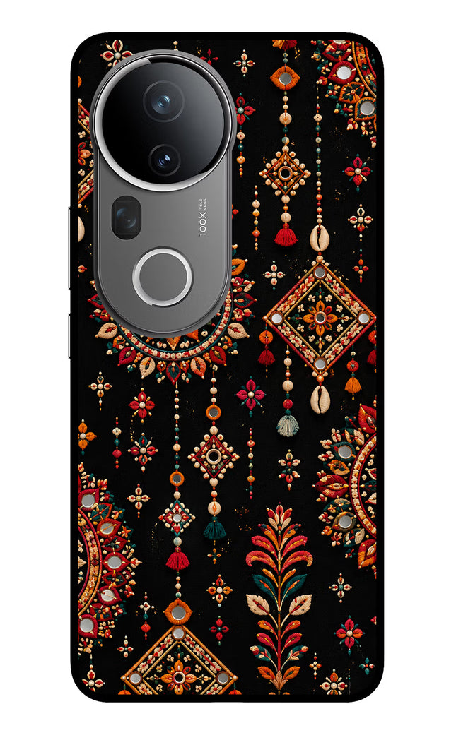 Boho Noir Vivo T4 Ultra 5G Glass Case Back Cover by Casekaro