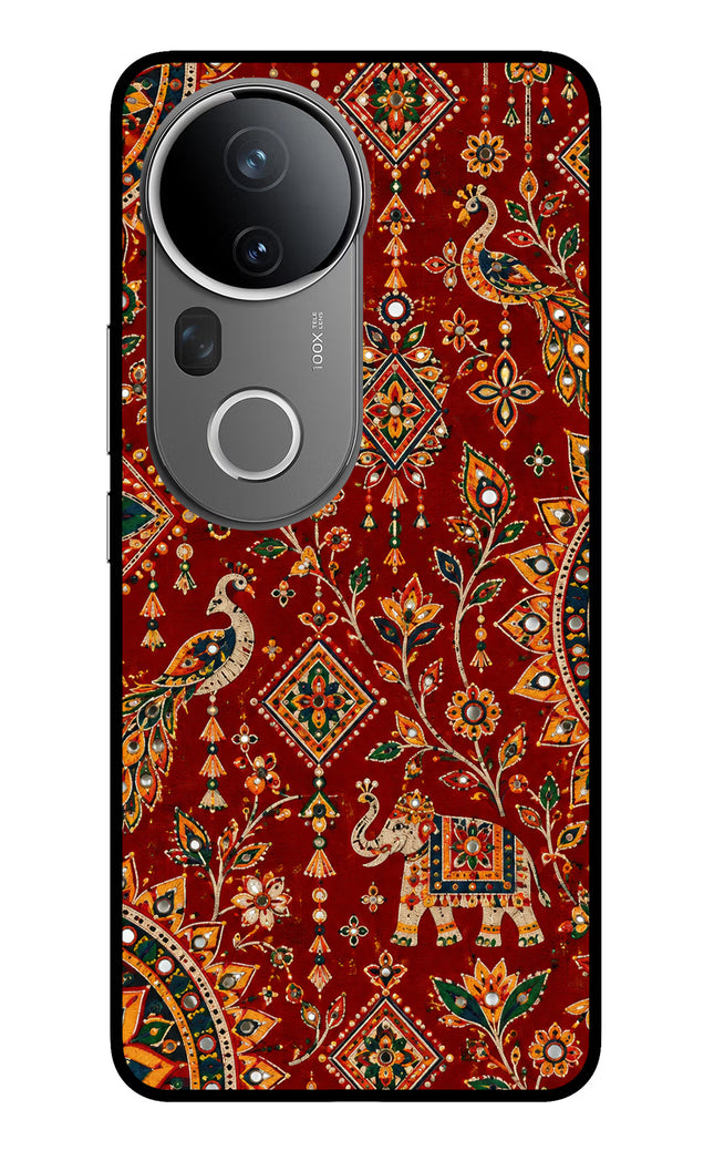 Laal Riwaaz Vivo T4 Ultra 5G Glass Case Back Cover by Casekaro