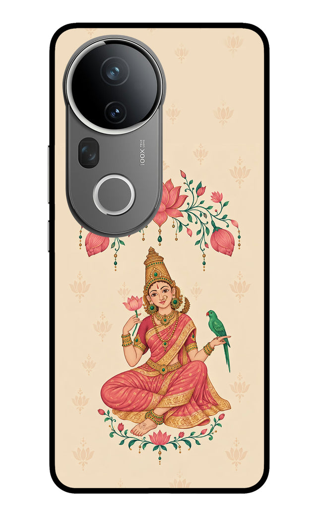 Goddess Lakshmi Vivo T4 Ultra 5G Glass Case Back Cover by Casekaro