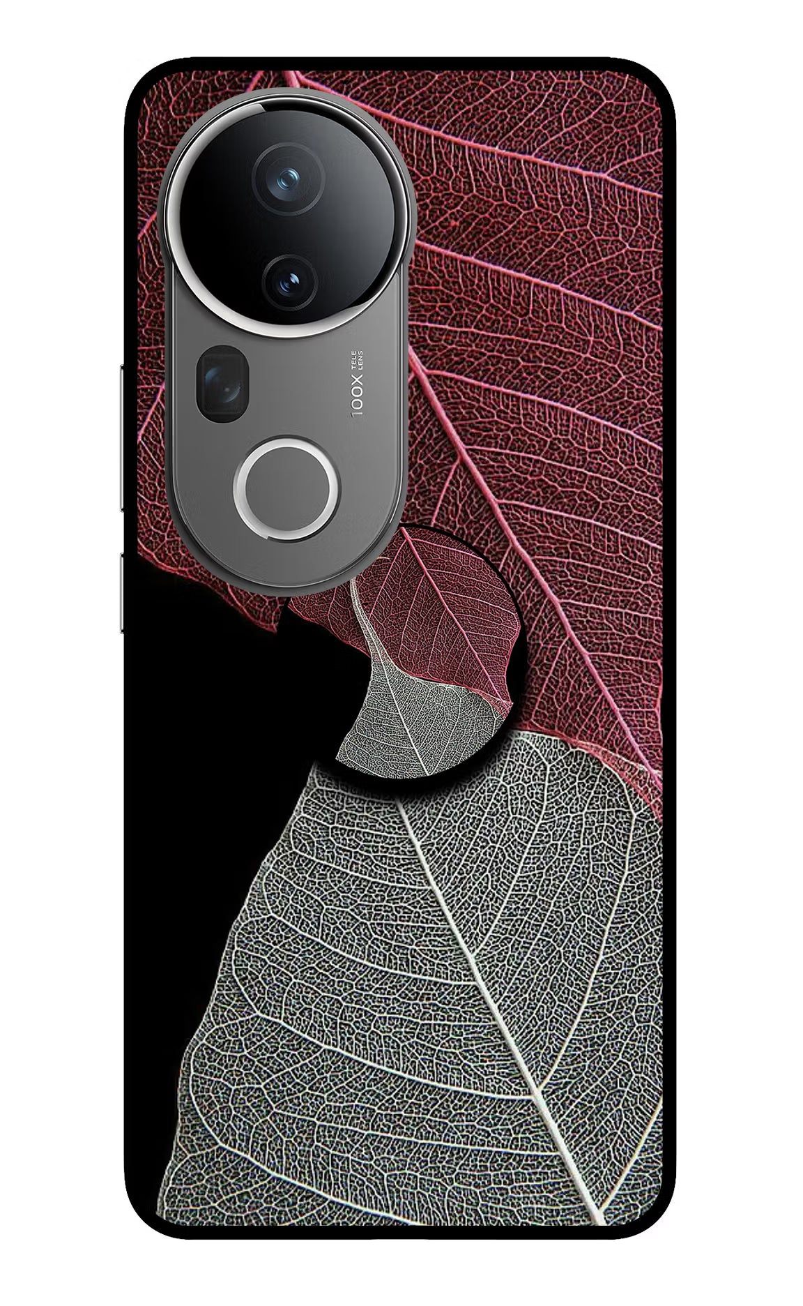Leaf Pattern Vivo T4 Ultra 5G Pop Case by Casekaro