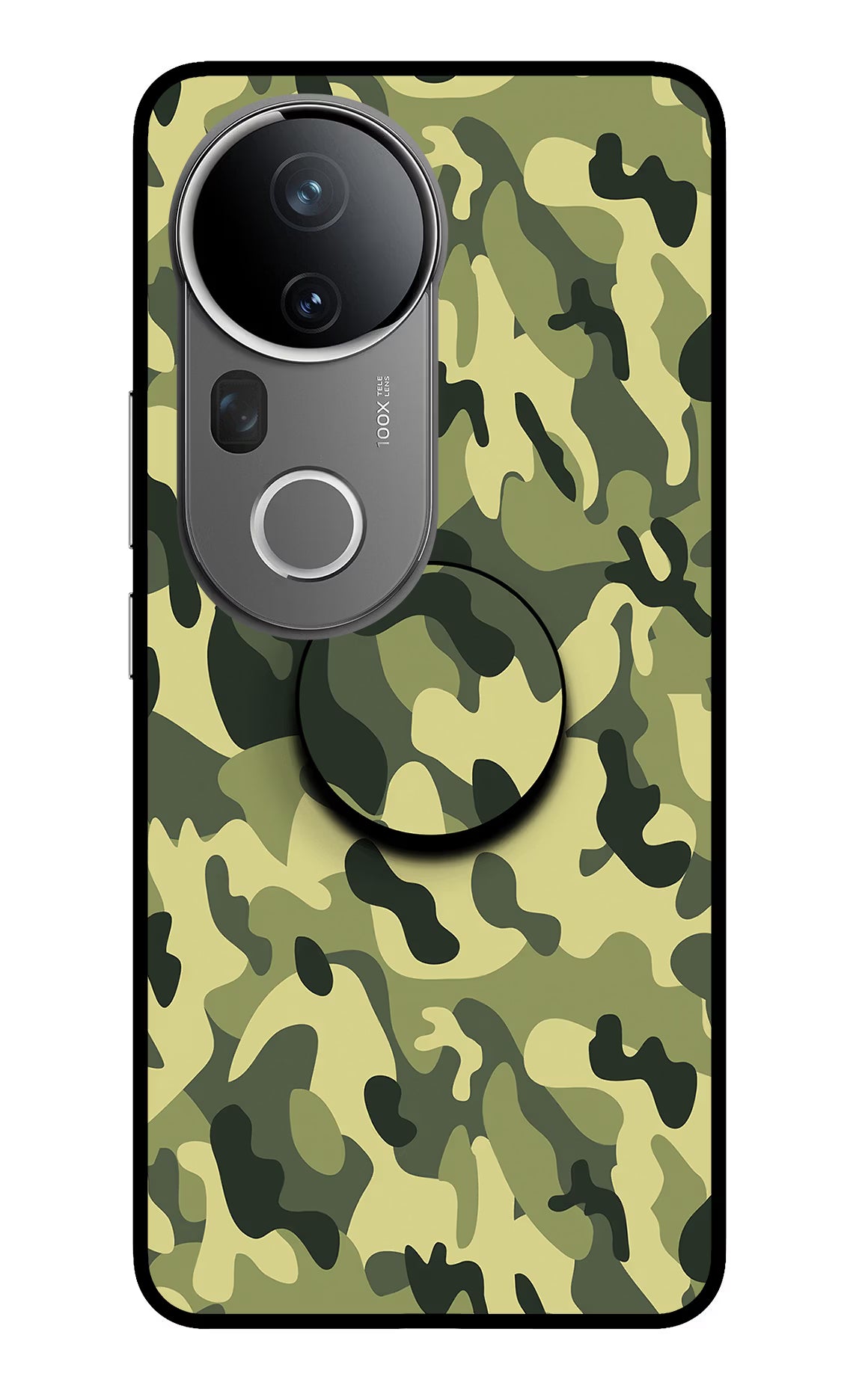 Camouflage Vivo T4 Ultra 5G Pop Case by Casekaro