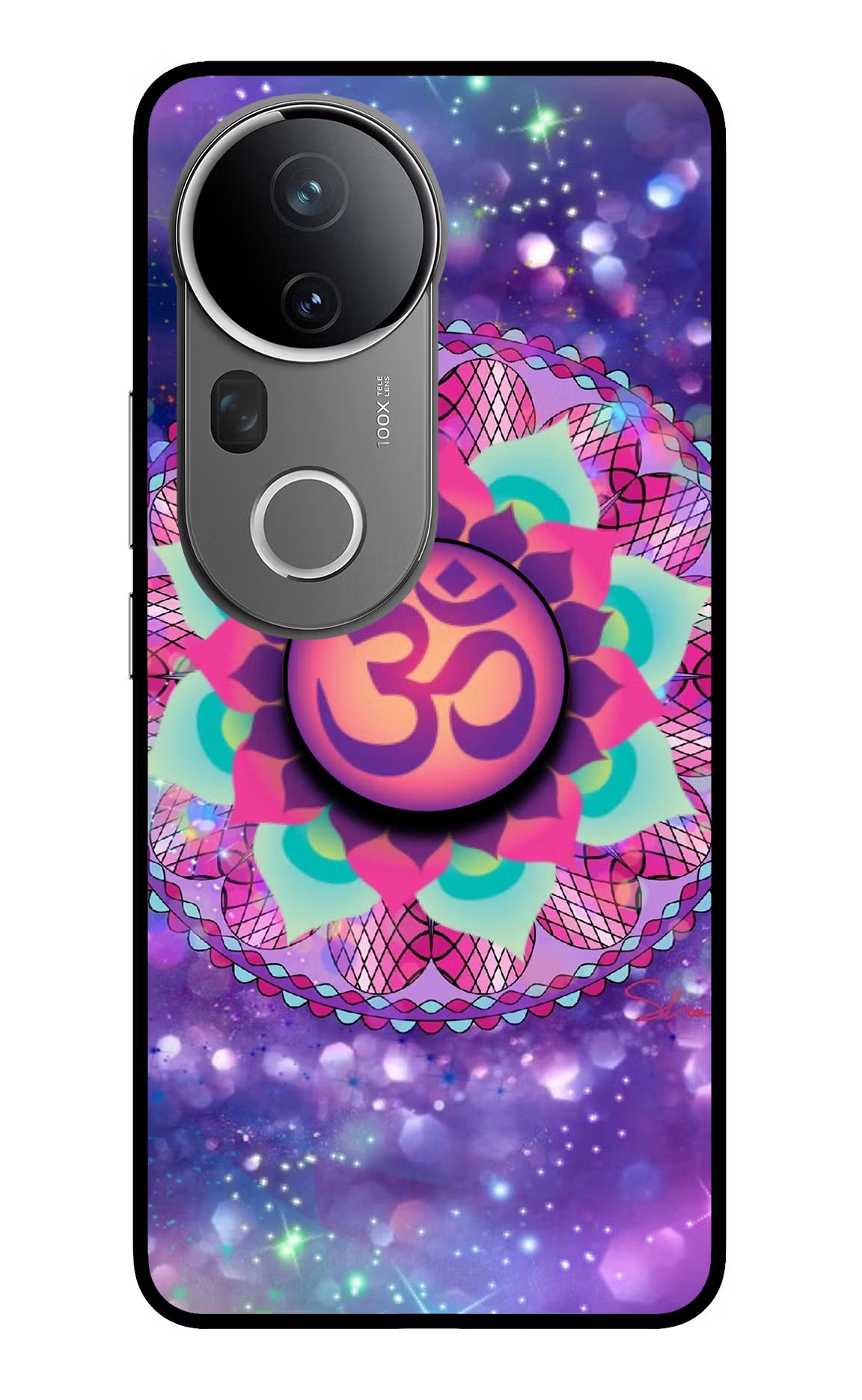 Om Purple Vivo T4 Ultra 5G Pop Case by Casekaro