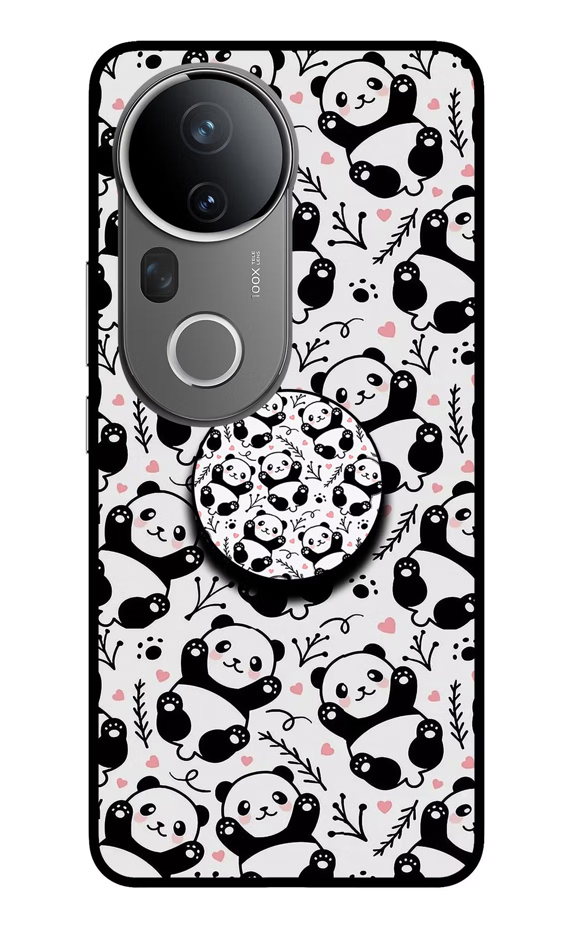Cute Panda Vivo T4 Ultra 5G Pop Case by Casekaro