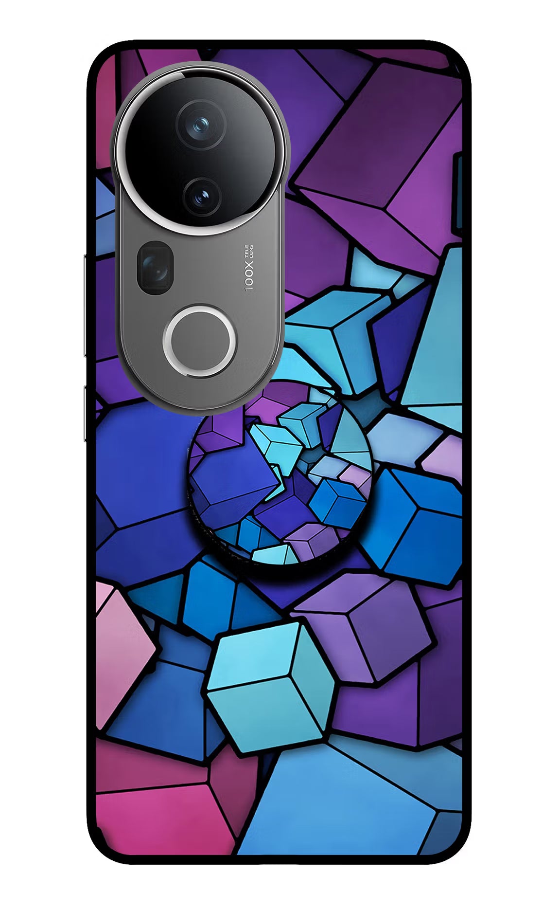 Cubic Abstract Vivo T4 Ultra 5G Pop Case by Casekaro